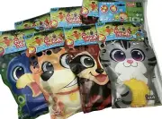 Zing Glove A Bubbles 8Pk Wave/Play Bubble Solution Cat, Dog, Raccoon, Peacock