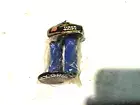 OLD SCHOOL BMX NOS BLACK/BLUE TIGER GRAB ONS GRIPS MONGOOSE GT TORKER HUFFY