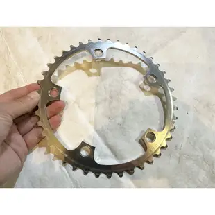 Shimano Dura Ace FC-7410 53-42二手齒片 BCD130 90年代絕版品