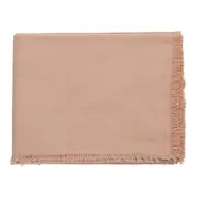 Ecology Cotton Tableware Elegant Fray Dining Tablecloth Sheets 240cm Blush