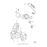 Engine Ignition Start Stop Switch Black Button for Jaguar 2014-2020 F-Type X152 (for: Jaguar)