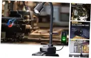 LED Work Light, 5000mAh Magnetic Gooseneck Light Rechargeable, 2000 Lumen