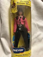 Western Brenda Breyer Fully Poseable 8” Fashion Doll 1994 Figure Action Rider