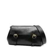 [Dries Van Noten] Dries Van Noten Leather Cross Body Bag ONE SIZE BLACK