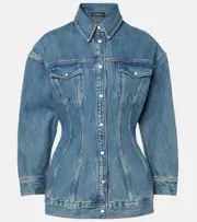 [Wardrobe.NYC] Wardrobe.NYC Denim jacket UK 12 blue