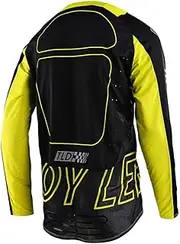 Troy Lee Designs SE Ultra Jersey; Membrane Black/GLO Yellow MD