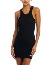 Alexander Wang Ribbed Knit Racerback Tank Dress