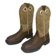 Ariat WorkHog Tall Steel Toe Wide Square Toe Work Boot Earth/Beige Size 8 D Med