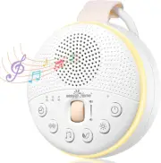 Easy@Home White Noise Machine: Portable Baby Sound Machine 34 Soothing Lullab...