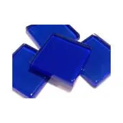 Blue No. 10 - Azure Glass Mosaic Tiles 2.5cm (HM) Mosaic Tiles Art Craft