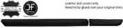 BLACK STITCH DASH DASHBOARD TRIM LEATHER COVERS FOR RENAULT CLIO MK2 2001-2005