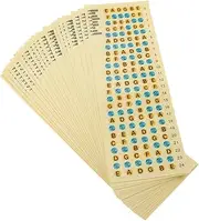 Levemolo Guitar Fretboard Stickers Set 20pcs Guitar Trainer Notes Bright Easy to Peel for Learning