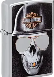 Zippo Harley-Davidson Skull Lighters