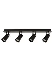 Jackson 4 Light Bar Spot in Black