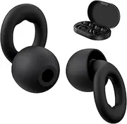 FEYCH Ear Plugs for Sleeping Noise Reduction Silicon Earplugs 6 Pieces with Storage Case 28dB Noise Cancelling