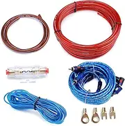 1Set Car Amplifier Wiring Kit Subwoofer Wiring for Audio Systems Easy Installation Audio Upgrade for Vehicles Exceptional Sound with Amplifiers and