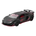 【KIDMATE】1:32合金車 LAMBORGHINI AVENTADOR SVJ黑(正版授權 迴力車模型玩具車 藍寶堅尼)