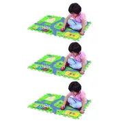3x Peppa Pig 28" x 19" Megamat Playmat/Playset w/ Assorted Vehicle Kids 3y+ Toy