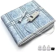 Heated Throw Electric Blanket Thick Heater Double Body Warmer Heating Mattress Thermostat Electric Blanket 180 * 150cm Electric Blanket (Color : Random Color, Size : Single 70 x150cm)
