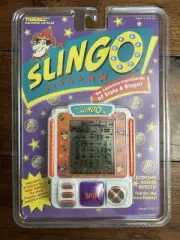Vintage 1998 SLINGO Tiger Handheld Electronic LCD GAME Slots Bingo Factory Seal