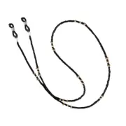 2Pcs Beaded Glasses Lanyard Beaded Eyeglasses Chain Glasses String Around Neck