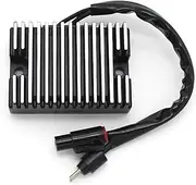 Motorcycle Voltage Regulator Rectifier Compatible with Harley-Davidson XLH 1200 883 Hugger Deluxe Compatible with Motorbike Regulator