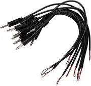 10Pcs Replacement Male Plug to Bare Wire Open End 2 Pole Mono 1/8inch 3.5mm Plug Jack Connector Audio Cable Repair