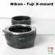 【199超取免運】[享樂攝影]Nikon D鏡頭轉接Fujifilm X-Mount轉接環 送後蓋 X-Pro1 X接環 無限遠可合焦AI AIS【APP下單跨店最高20%點數回饋!!】