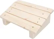 DOITOOL Ergonomic Footrest under Desk Stools Small Footrest under Desk Foot Rest Stool Foot Rest Footstool Office Ergonomic Elevated Resting Portable Office Footstool Wooden