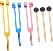 1 Set Tuning Fork for Ear Cleaning Ear Tool Kit with Ergonomic Design for and Sound Healing Includes and Forks