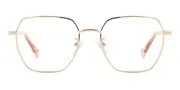 Polaroid PLD D524/G Asian Fit DDB Women’s Glasses Gold Size 52 - Private Health Rebate - Blue Light Block Available