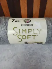 Caron Simply Soft Grey Heather 9007 Yarn