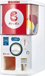 Bandai Official Gashapon Machine 2024 Try Gachapn 9 Capsules - 3 colors FS