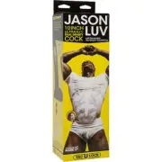 Jason Luv ULTRASKYN 10 Inch Realistic Dildo - Model JL-10, Male, Lifelike Pleasu