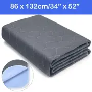 86*132cm Incontinence Bed Large Wetting Mattress Washable Underpad Protector Pad