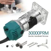 30000RPM Electric Hand Trimmer Router Wood Laminate Palm Joiners Working Tool