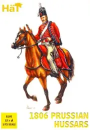 HaT Miniatures 1/72 1806 PRUSSIAN HUSSARS Napoleonic Figure Set