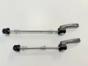 Shimano XTR Front + Rear Quick Release Skewers Set. JAPAN. NEW OLD STOCK.