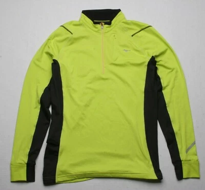 Mizuno Men Blaze 1/2 Zip (M) LP Black 421133 4190