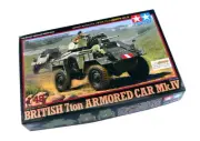 TAMIYA Military Model 1/48 British 7ton ARMORED Car Mk.IV Scale Hobby 32587
