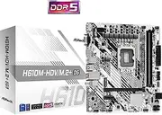 ASROCK Motherboard H610M-HDV/M.2+ DDR5 (Intel LGA 1700) Micro ATX