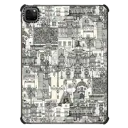 iPad Pro 11-inch (3rd/4th gen) iPad Impact Case Mexico City toile black iPad