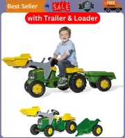 John Deere Rollykid John Deere Classic Pedal Tractor (23110) New AUS