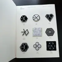 在飛比找蝦皮購物優惠-官方正版 EXO LOGO繡布貼