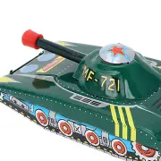 Tank Toys Multipurpose Simulation Innovative Vintage Iron Pull Back Militar BT