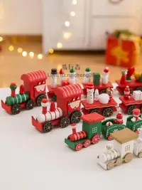 在飛比找樂天市場購物網優惠-聖誕禮物兒童玩具平安夜聖誕節小禮品火車裝飾幼兒園創意飾品擺件