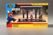 NEW Nintendo Super Mario LAVA CASTLE PLAYSET with 2.5in Fire Mario Figure