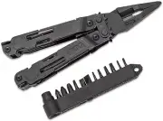 SOG PowerAccess Deluxe Multi-Tool (Black) with 21 Tools and 12-Piece Bit Kit, Ny