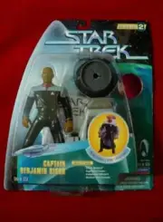 Playmates 1998: Star Trek - Captain Benjamin Sisko - Galactic Gear (SEALED)
