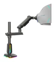 Single Monitor Arm up to 57" - VESA 100x100mm - 29" Height - 44lb Capacity - RGB